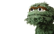 sesame street oscar the grouch white background 3000x2001 wallpaper 